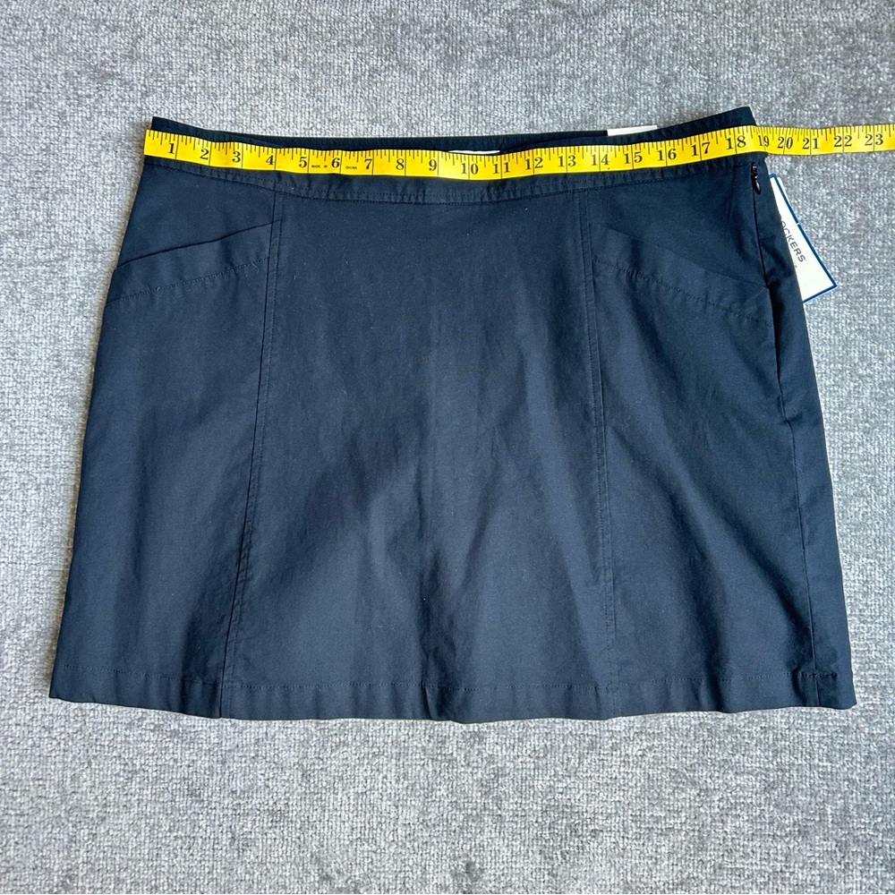NWT Dockers Women’s Favorite Fit Mid Rise Black Skirt, Size 16 - Picture 6 of 7